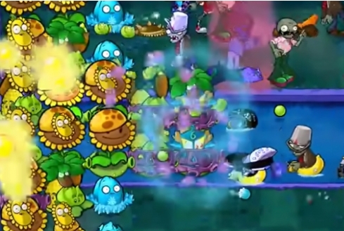 《植物大战僵尸杂交版》挑战模式第2关通关攻略(图5) 《植物大战僵尸杂交版》挑战模式第2关通关攻略(图5)