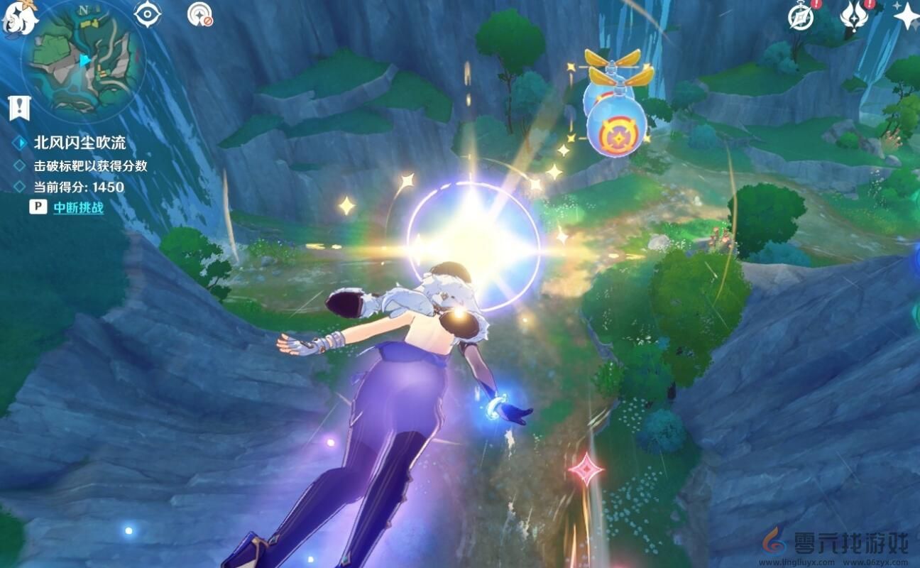 原神4.8北风闪尘吹流第一天挑战技巧(图2)