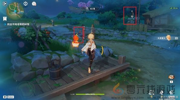 原神交映现实与梦第3天躲藏的危险素材攻略一览(图4) 原神交映现实与梦第3天躲藏的危险素材攻略一览(图4)