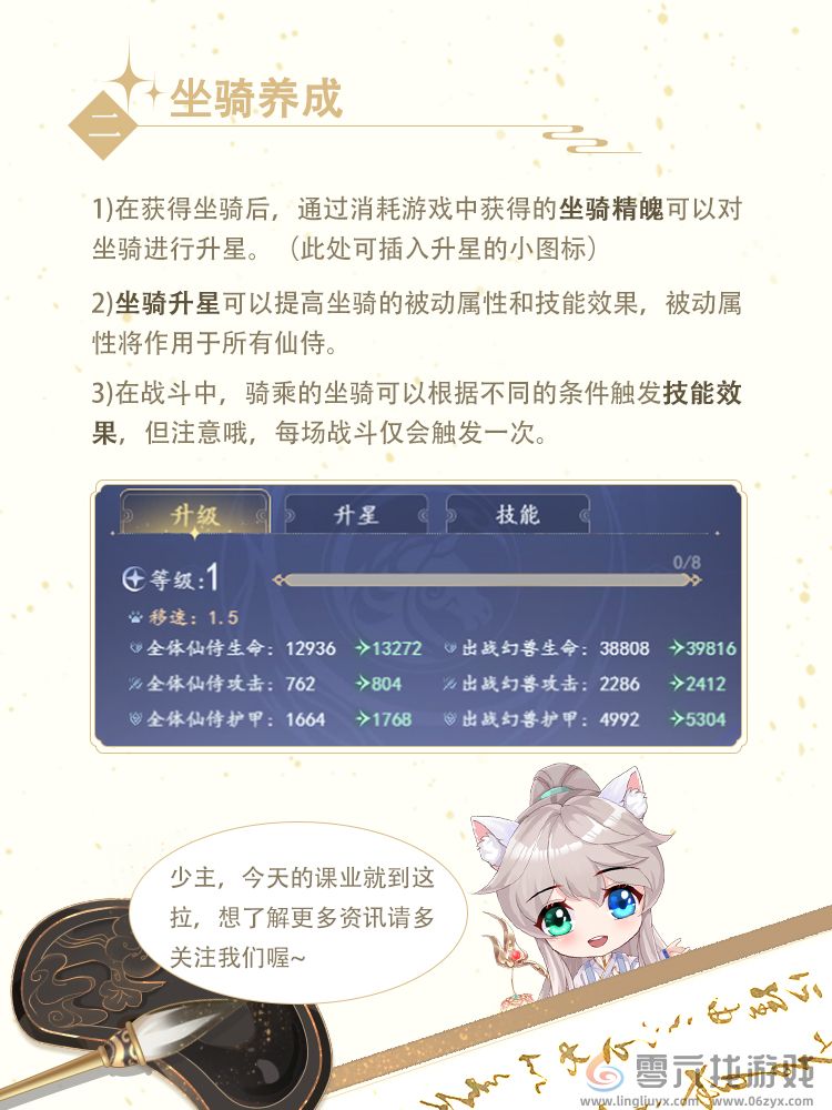 《卿云之上》坐骑系统介绍(图3) 《卿云之上》坐骑系统介绍(图3)